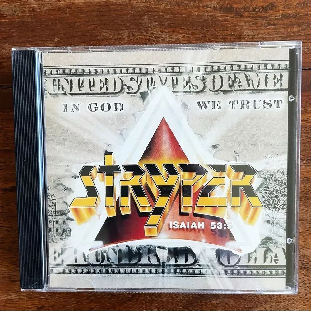 Stryper 'In God We Trust' Music CD Heavy Metal Hair Christian Rock